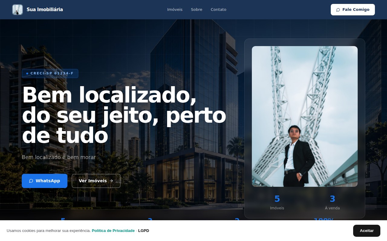 Modelo Corretor Metro